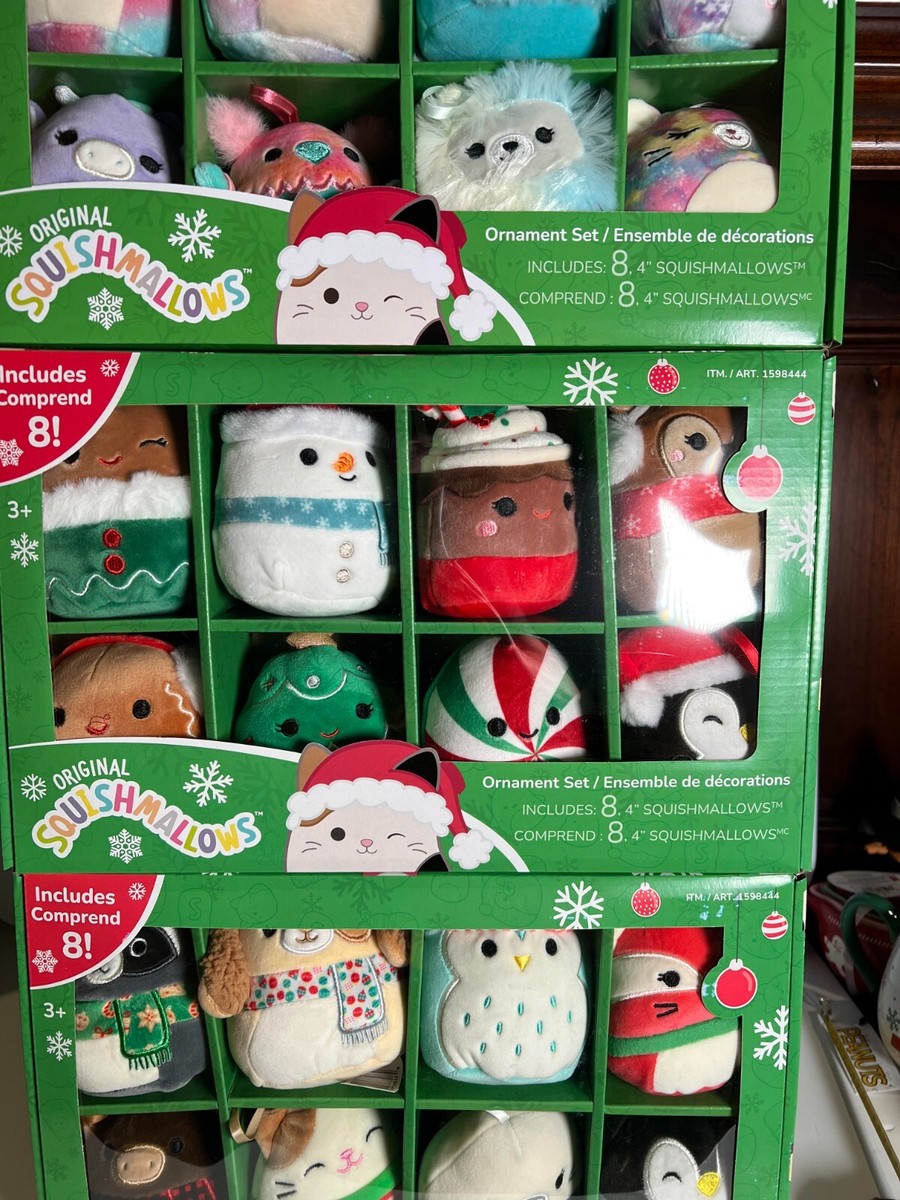 2023 Holiday Squishmallows Ornaments Set 24 Collectible Plush Costco  Exclusive