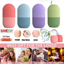 Silicone Ice Cube Massager Face Ice Roller Mold Reusable Facial Care Beauty Tool