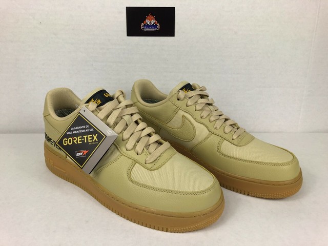 Nike Air Force 1 GTX Gold Khaki Black Men Size 9 Ck2630 700 for sale online | eBay
