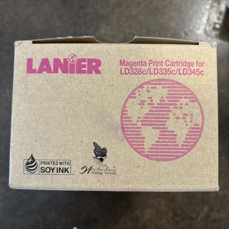 Lanier Ricoh Magenta Toner Cartridge LD328c/LD335c/LD345c - Image 1 of 1