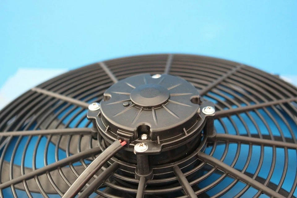 KKS Radiator Fan Shroud + 16" Fan For 49-54 Chevy Bel Air Fleetline CC4954 Foto 4 de 4