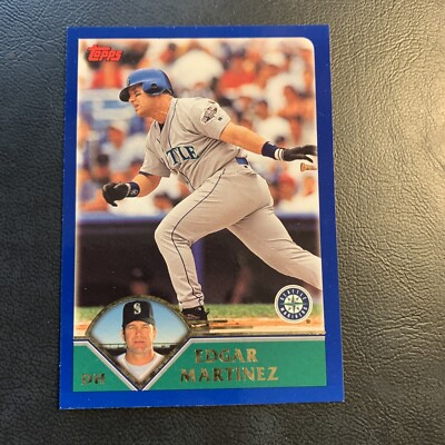 #159 Edgar Martinez Seattle Mariners￼ 2003 Topps￼￼￼ Cb36