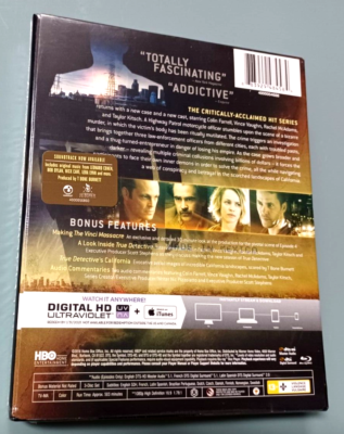 True Detective Complete Season 2 (Blu-ray, 2015) + Slipcase