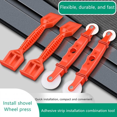 2Pcs Screen Roller Tool Set Scraper Durable Screen Retainer Rolling Tools