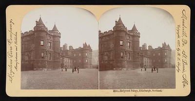 Photo:Holyrood Palace, Edinburgh, Scotland 1897