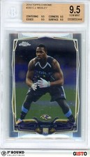 C.J. Mosley RC BGS 9.5: 2014 Topps Chrome Rookie Card Gisto True Gem Mint