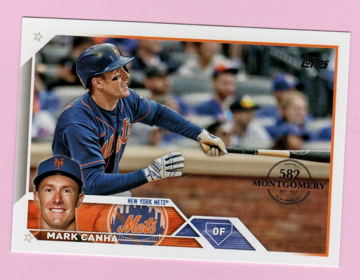 2023 Topps Complete Set - Mark Canha #329 582 Montgomery Club for