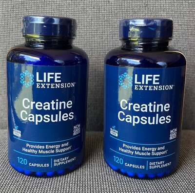Creatine Capsules 2-pack Life Extension