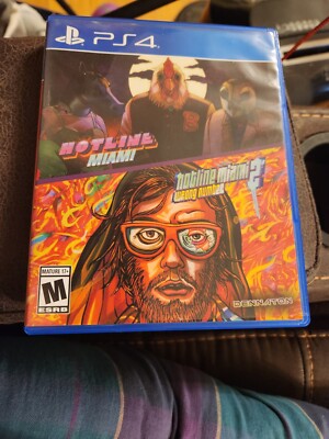 Hotline Miami 1 & 2 Wrong Number Collection PS4 PlayStation 4 Tested Free Ship