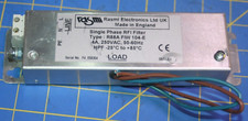 RASMI ELECTRONICS R88A-FIW-104-E SINGLE PHASE RFI FILTER