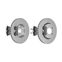 f.becker_line Bremsscheiben Ø256MM + BremsbelÄGe Hinten FÜR VW Golf IV Audi TT