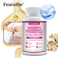 Probiotics For Women 60 Billion CFU - Women's Digestive & Vaginal Health