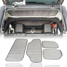 Hard Top Headliner Sound Reduction Insulation Kit For Jeep Wrangler Jk 11-18 4dr