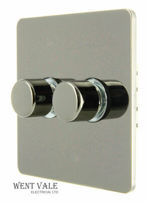 GET Ultimate Screwless - 204072 - 2g 2W Push/Rotary 60 bis 250W Dimmschalter