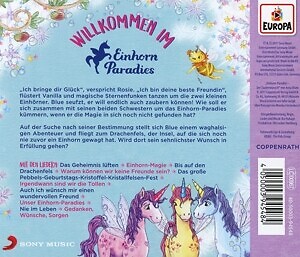 Thumbnail - Cd Hörspiel: Einhorn-paradies. Der Zauberwunsch (bd. 1) | Cd | Von