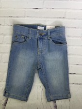 The Childrens Place Girls Size 6 Blue Skimmer Shorts Super Skinny Fit Stretch