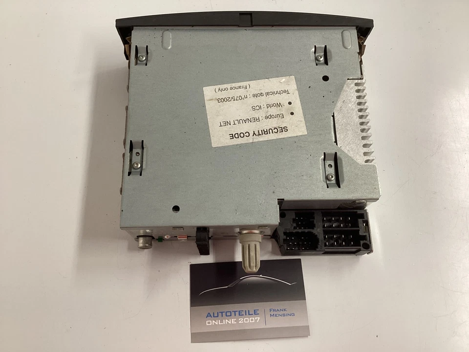 Renault Clio 3 Audio CD Player Turner Bedieneinheit 8200633624 B 8200633624T - Bild 4 von 4