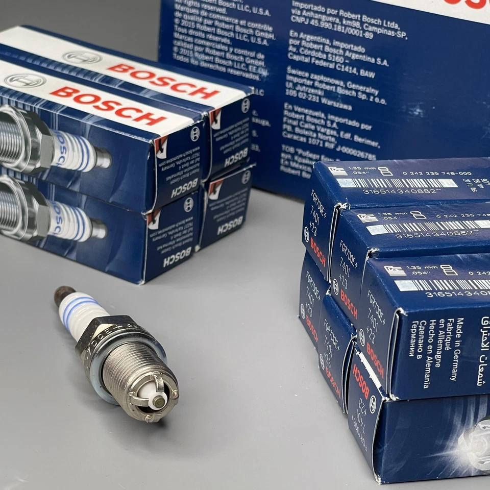Vela de ignição de níquel OE Bosch 7401 10 peças para VOLVO 960 S60 S70 S80 S90 V70 V90 AUDI - Imagem 4 de 4