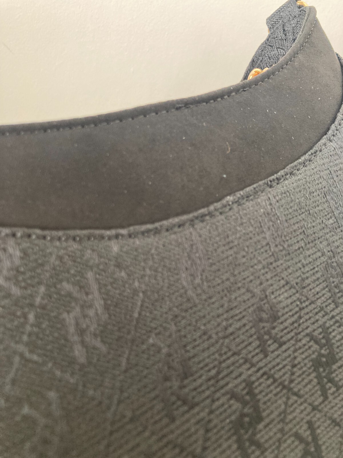 River Island over the shoulder Bag Black Jacquard new with tags eBay