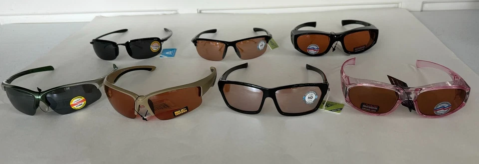 Gafas de sol Maxx HD rosa lentes de conducción de golf protección UV 400 alta densidad ELIGE Foto 2 de 2