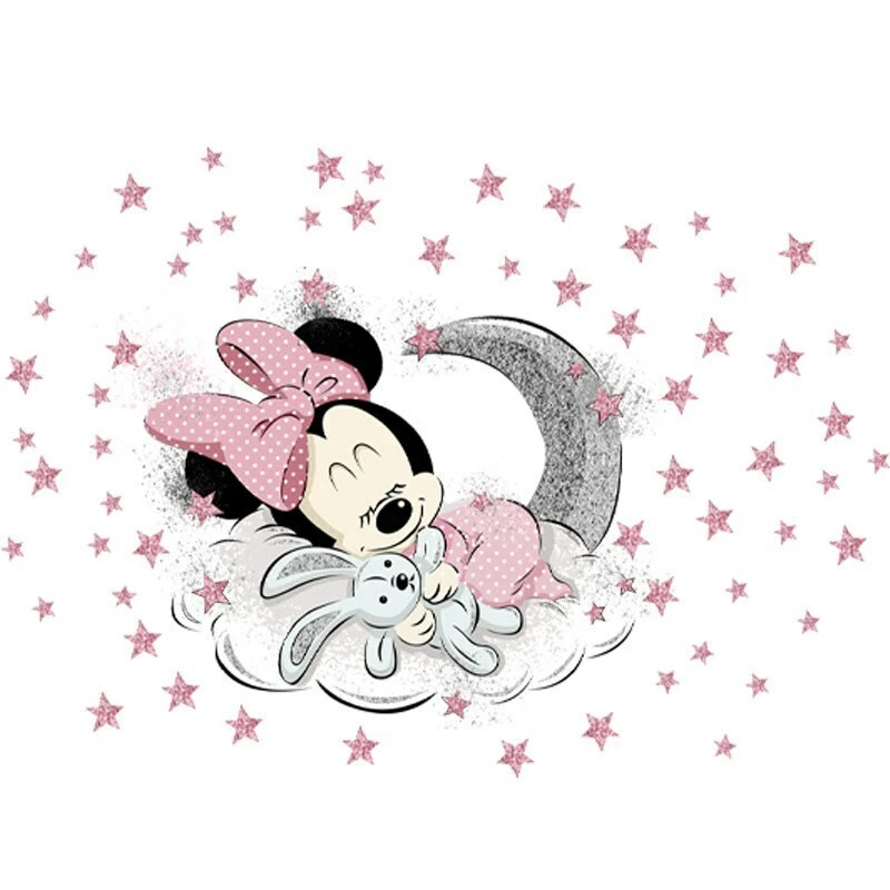 Minnie Mouse Wandtattoo Wandsticker XXL Baby Mädchen Wolke Maus Kinderzimmer - Bild 3 von 4