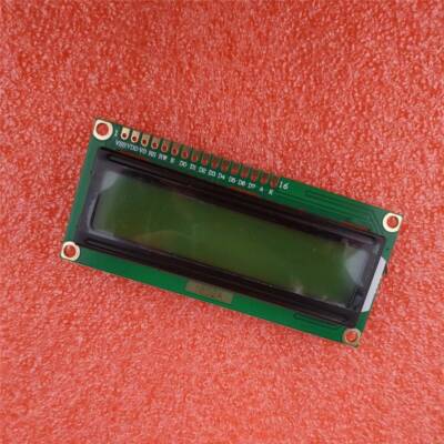 HD44780 LCD Screen Module Controller Yellow Backlight 1602 162 16x2 Character 5V