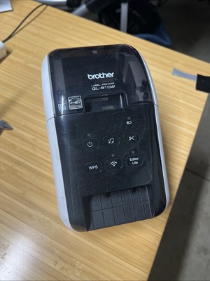 Brother Ql-810w Ultra-fast Label Printer With Wireless Networking - Black/White