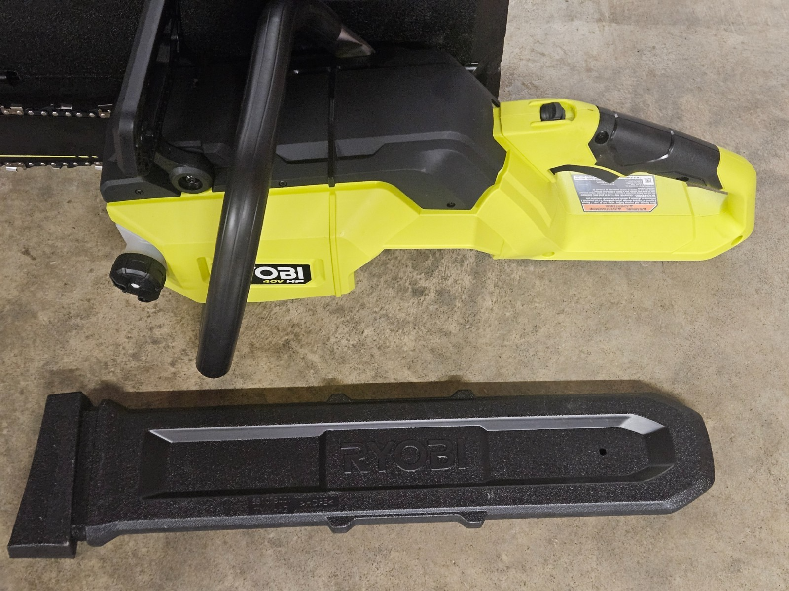 RYOBI 40V Brushless 20 Inch Chainsaw & Case Model# RY40HPCW03 | eBay