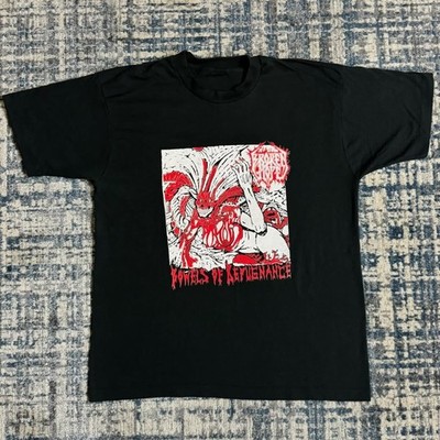 1993 BROKEN HOPE THE BOWELS OF REPUGNANCE Vintage T-Shirt Reprint