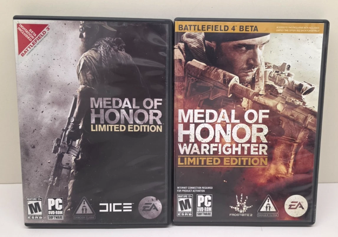 Medal of Honor: Warfighter PC Rating M-Mature Video Games for sale