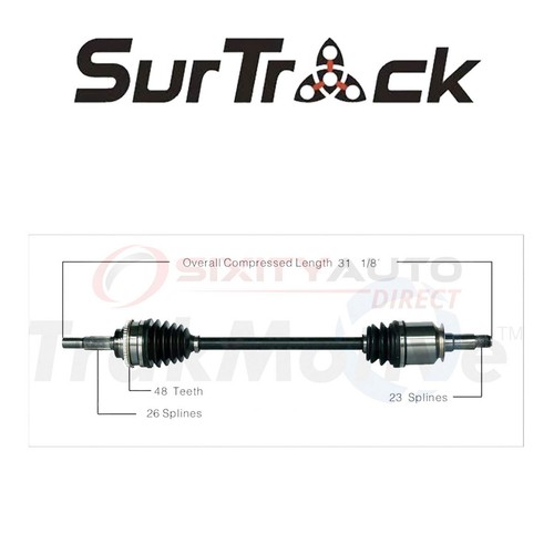 SurTrack CV Axle Shaft for 20072009 Lexus RX350 3.5L V6 Constant