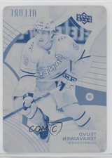 2021-22 Upper Deck Allure Printing Plate Cyan 1/1 Teuvo Teravainen #60