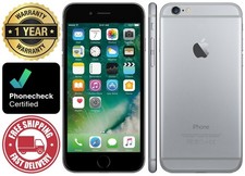 Apple iPhone 6 - 32 GB - Space Gray Straight Talk Network Locked