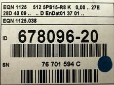 HEIDENHAIN EQN 1125 512 line encoder 606699-50 678096-50 ID 678096-20 new in box