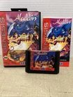 CIB Disney's Aladdin Sega Genesis AUTHENTIC TESTED WORKING VTG Game