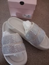 Neue Glitzer Schuhe Gr.39 Latschen  Damen Schuhe