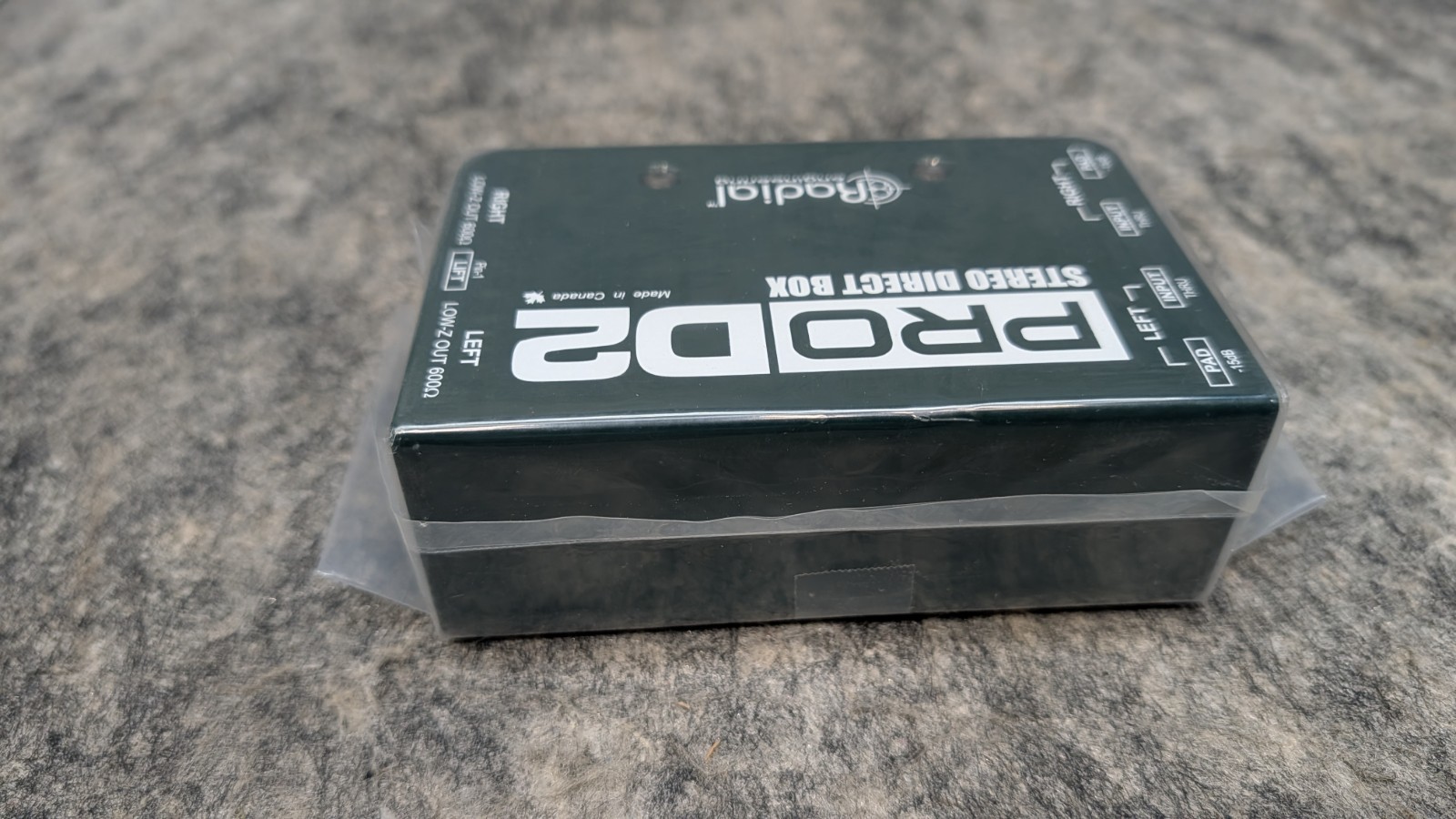 Radial Engineering ProD2 Stereo Passive Direct Box Pedal PRO D2 - Pro-D2 🔥New🔥