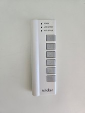 iClicker 1st Generation Remote, Student Response Remote, White