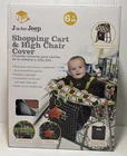 Shopping Cart Highchair Cover With Storage Bag Comfortable J is for Jeep Brand