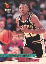 Chris Whitney 1993-94 Ultra #341 San Antonio Spurs RC