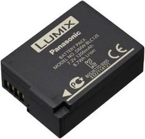 Panasonic LUMIX DMW-BLC12E Li-Ionen Akku Kamera GH2 G5 FZ200 GX8 7,2V 1200 mAh - Bild 1 von 3