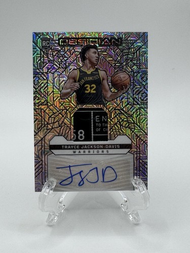 2023-24 Obsidian #RJI-TJD Trayce Jackson-Davis Rookie Jersey Ink One Of One 1/1