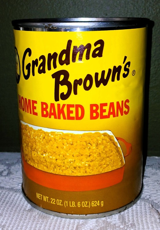 Grandma Brown's Home Baked Beans *NEW*  22 OZ Mexico NY Can Vintage