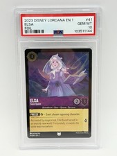 Disney Lorcana - PSA 10 - Elsa - Snow Queen - Cold Foil - The First Chapter 41