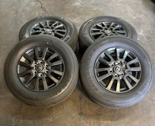Set of 4 Used '22-'25 Tundra Land Cruiser OEM Wheels 245/70R18 Yokohama Tires LT