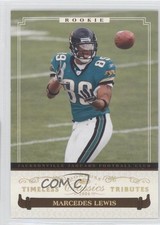 2006 Donruss Classics Rookie Timeless Tributes Gold 20/25 Marcedes Lewis 0c3