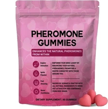 Pheromone Gummies | 60 Count Gummies | Non-GMO | Natural Formulation