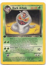 Team Rocket #19/82 Dark Arbok 1st Edition HP on eBay