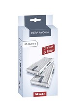 Miele HEPA AirClean SFHA50-2 Vacuum Filter XL Pack TimeStrip 2-Yr Supply