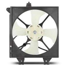 SCITOO Engine Cooling Fan Assembly Compatible with 2002-2007 for Mitsubishi f...